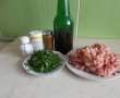 Aperitiv rulada de cartofi, cu carne, spanac si cașcaval-8