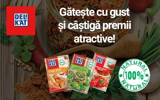 Gătesc cu noile condimente Delikat cu ingrediente 100% naturale - Câștigătorii primei etape