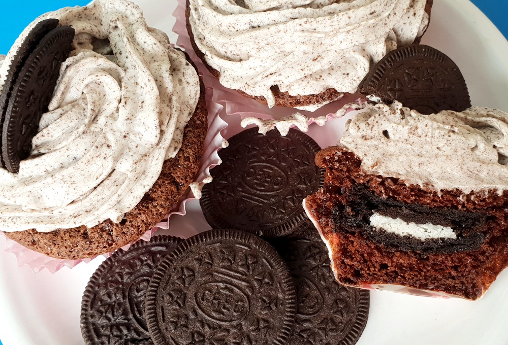 Desert Oreo cupcakes