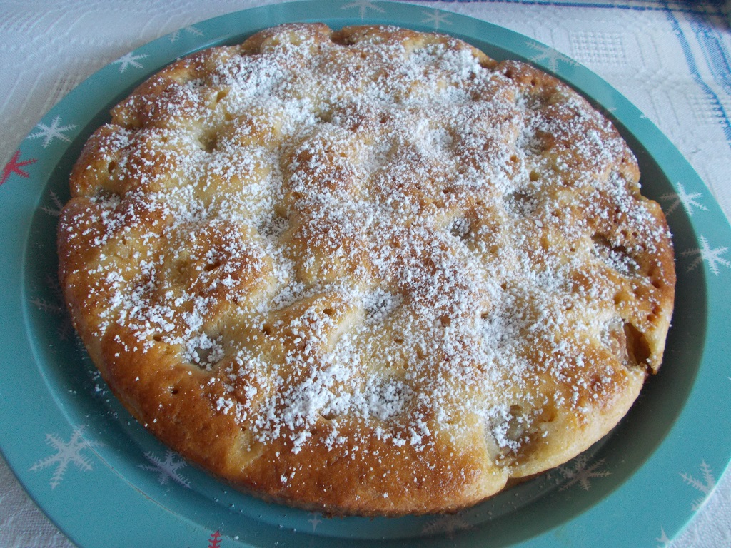 Desert clafoutis cu struguri