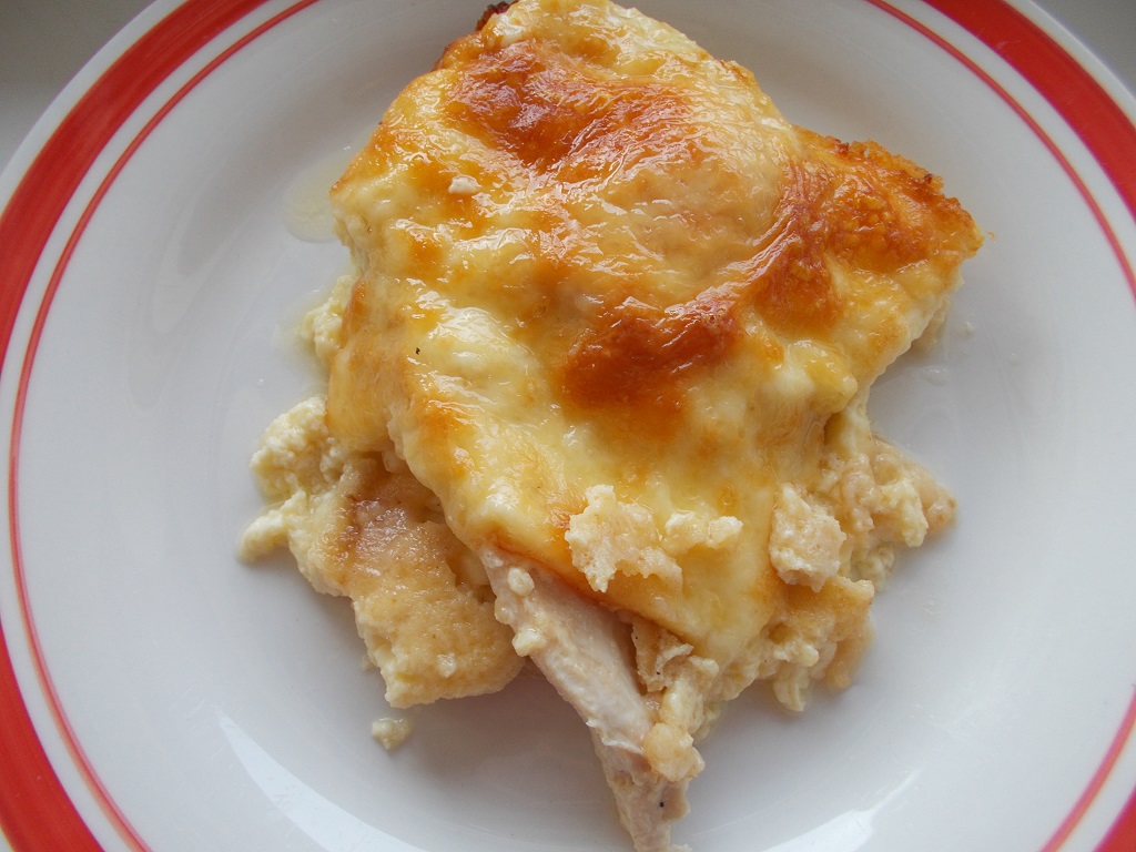 Gratin de piept de pui