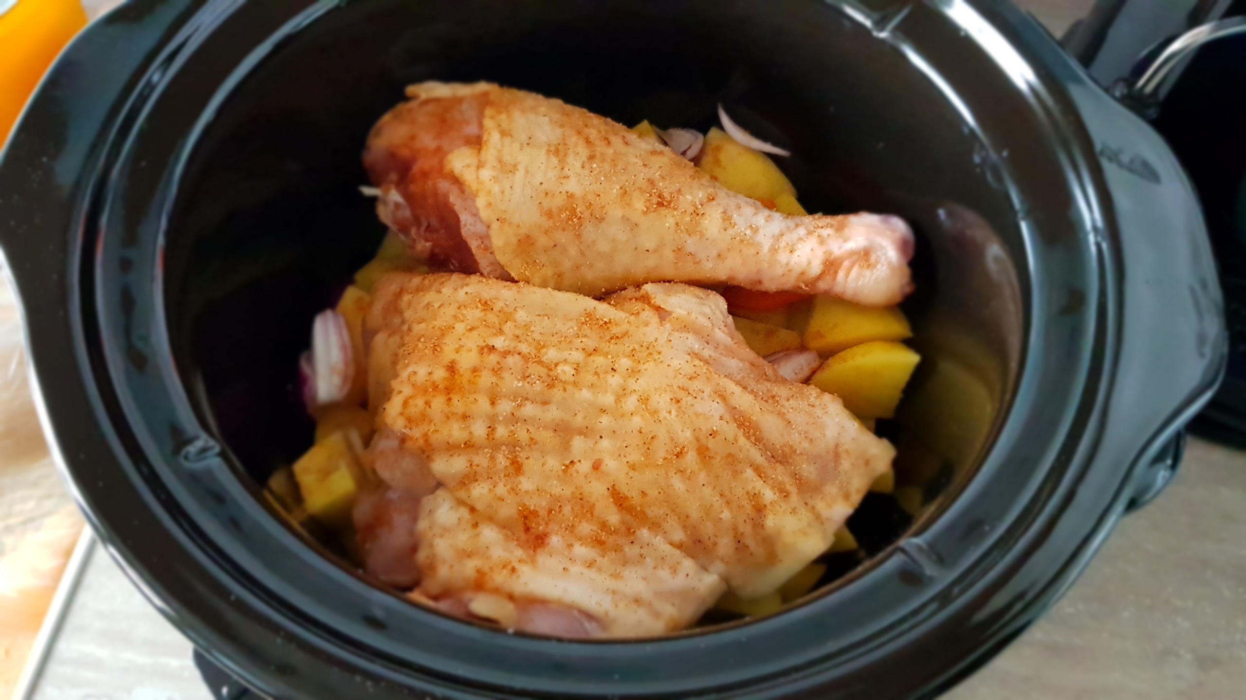 Pulpa de curcan la slow cooker Crock-Pot