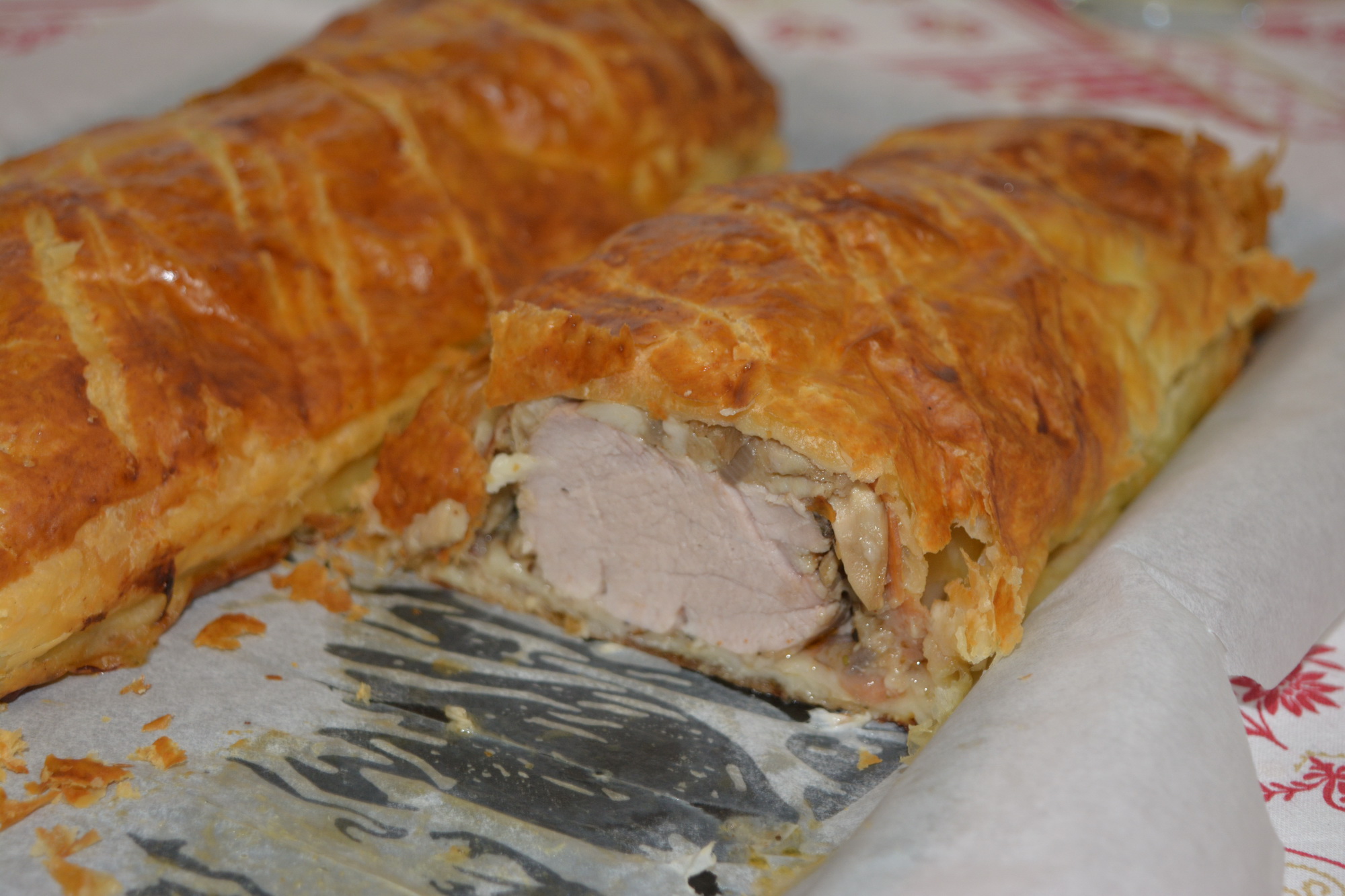 Muschi de porc Wellington