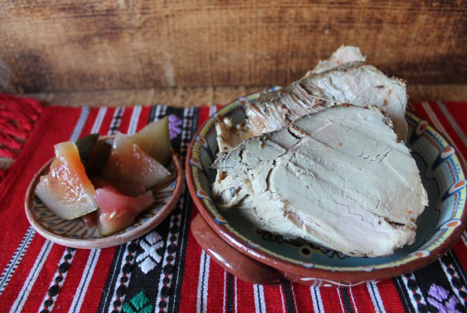 Pulpa de porc gatita lent