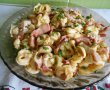 Tortellini cu sunca, smantana si cașcaval-0