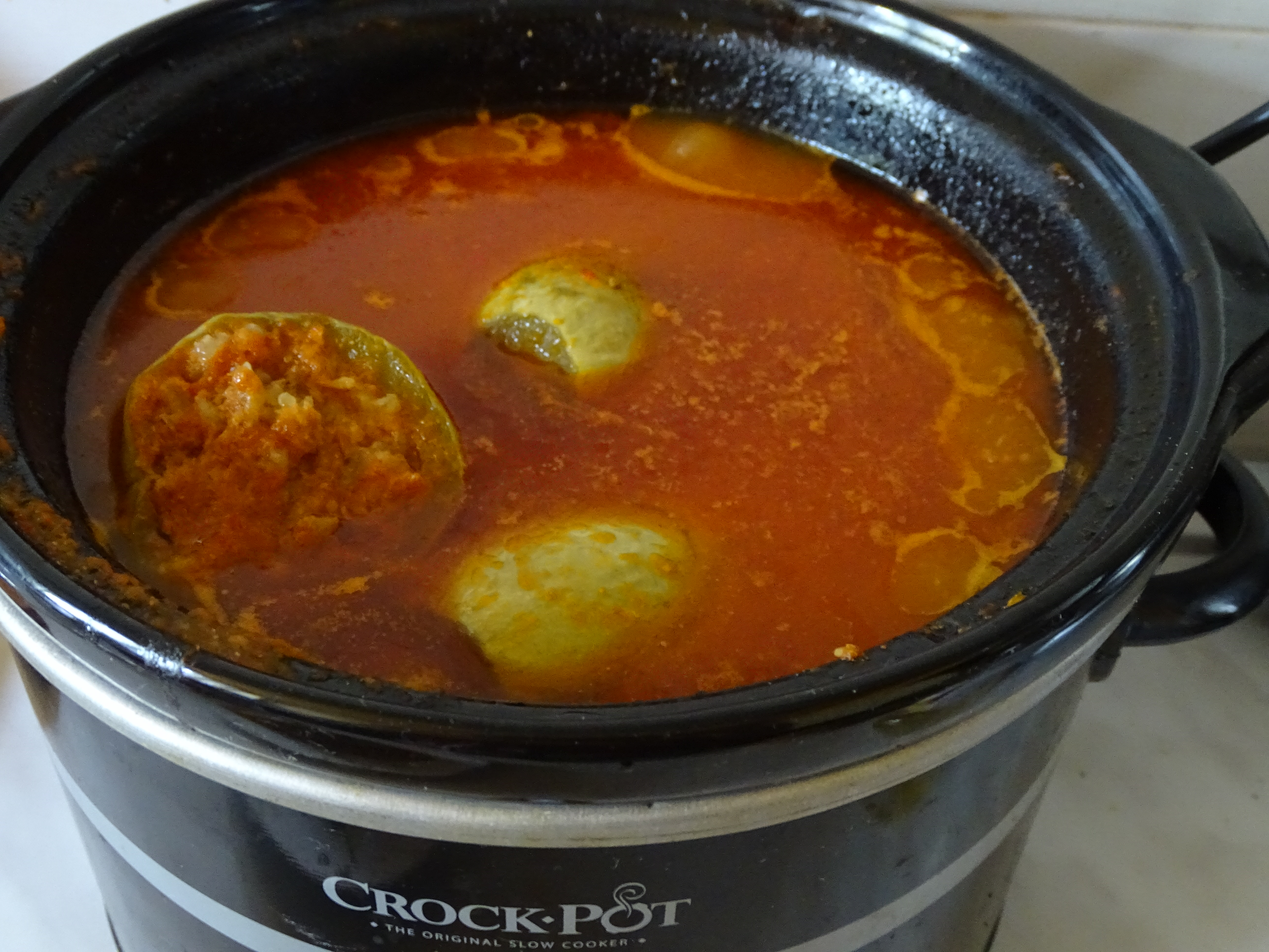 Dovlecei umpluti gatiti la slow cooker Crock-Pot