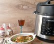 Pulpe de rata cu ciuperci brune si smantana la Multicooker Crock-Pot Express cu gatire sub presiune-12