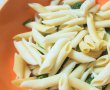 Penne rigati cu broccolini si sprot afumat-6