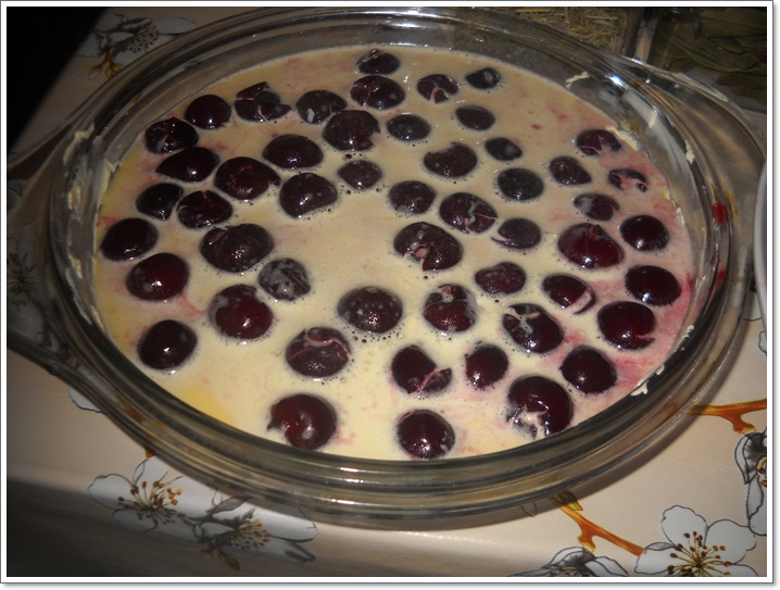 Clafoutis cu visine