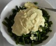 Salata de fasole verde cu iaurt si usturoi-6