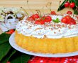 Desert tarta cu cirese si crema cu ciocolata alba-13