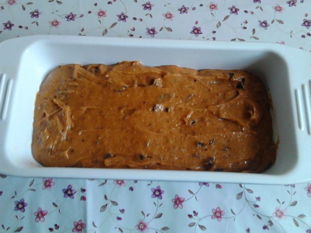 Desert Banana Bread cu nuci si fructe de padure