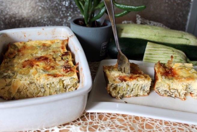 Rulouri de dovlecel si zucchini umplute cu crema de branza la cuptor