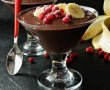 Desert budinca de chia cu cacao si fructe-5