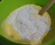 Desert prajitura cu nuca, visine si crema de vanilie-0