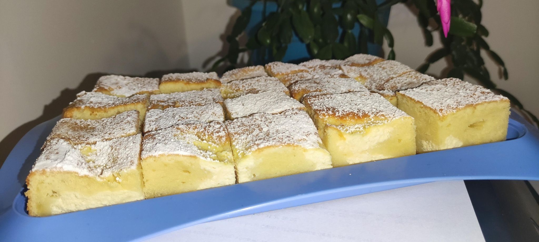 Reteta rapida si delicioasa de prajitura cu iaurt si branza dulce