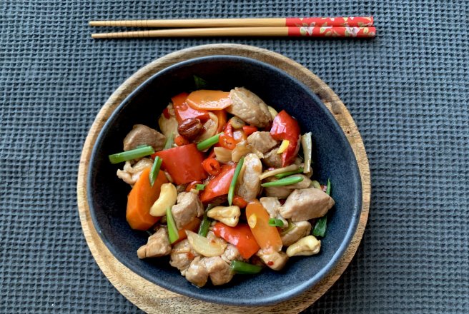 Porc in stil chinezesc (Pork stir fry)