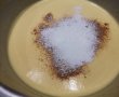 Desert prajitura cu nuci si crema caramel-2