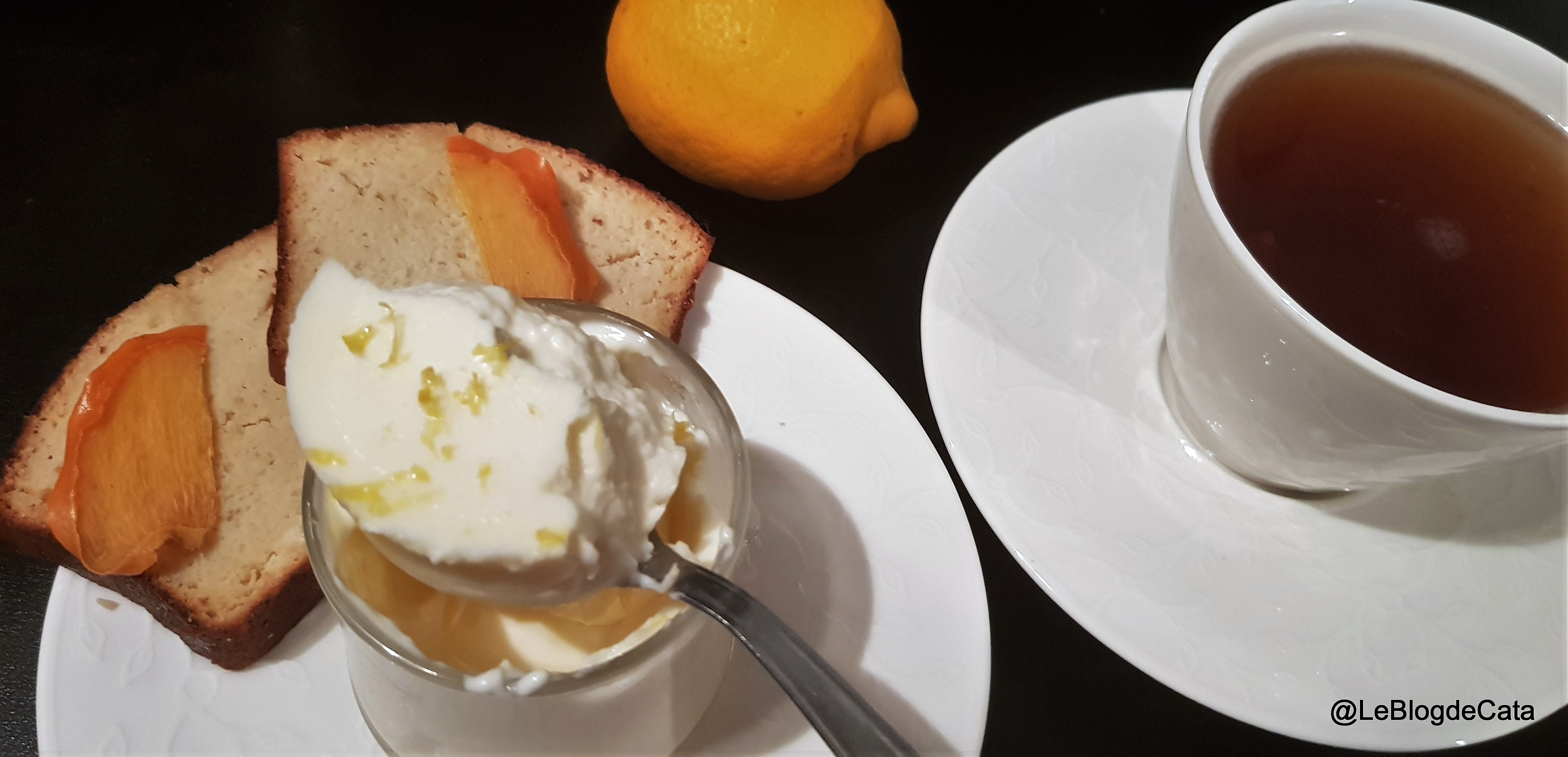 Desert crema de lamaie rapida / Lemon posset