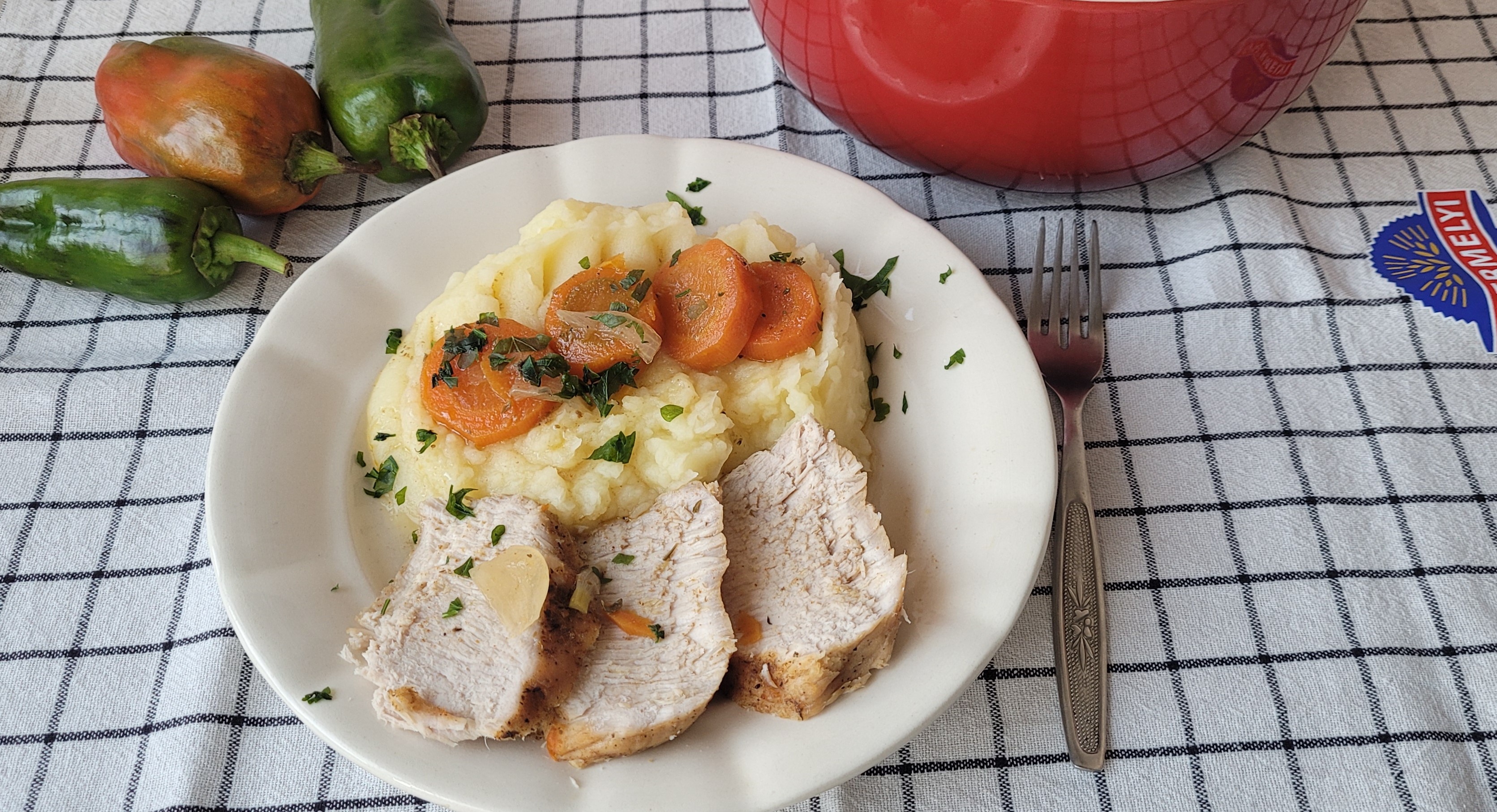 Cotlet de porc la cuptor, in vasul ceramic Crock Pot