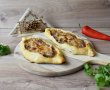 Pide cu carne tocata (pizza turceasca)-5