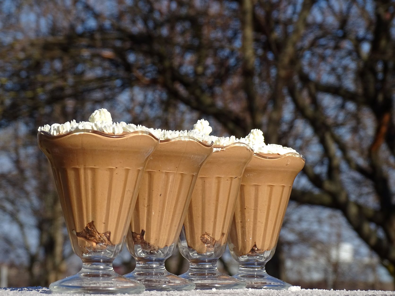 Reteta de mousse au chocolat cu Irish cream liqueur