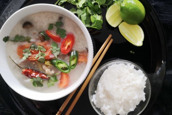 Reteta Tom Kha Gai - Supa tailandeza de pui - Nr.4 din  Best soups in the World