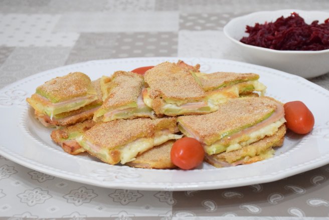 Cordon bleu cu dovlecei la cuptor - Reteta gustoasa si rapida
