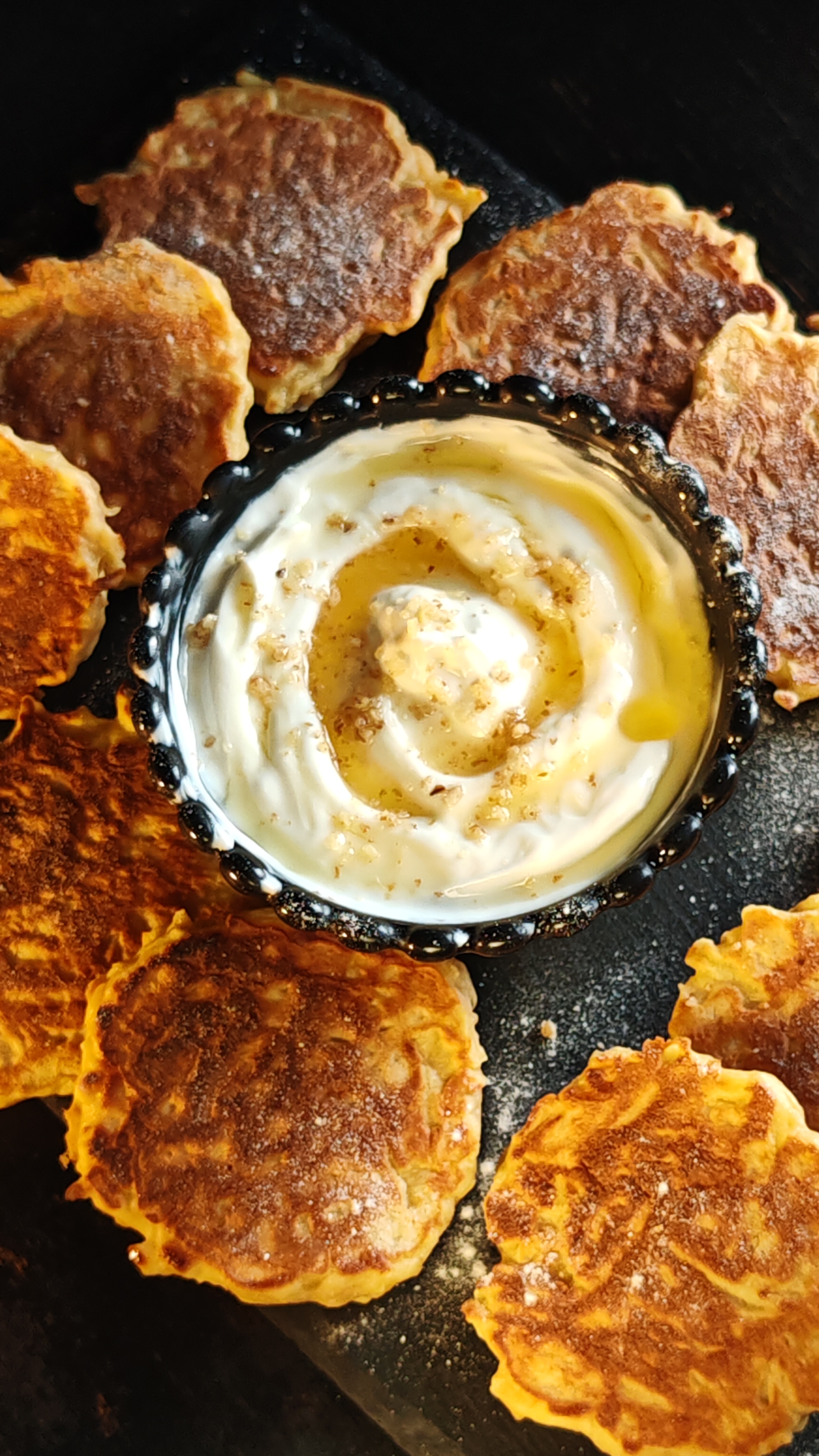 Mini pancakes cu mere - Rețeta rapidă și delicioasă