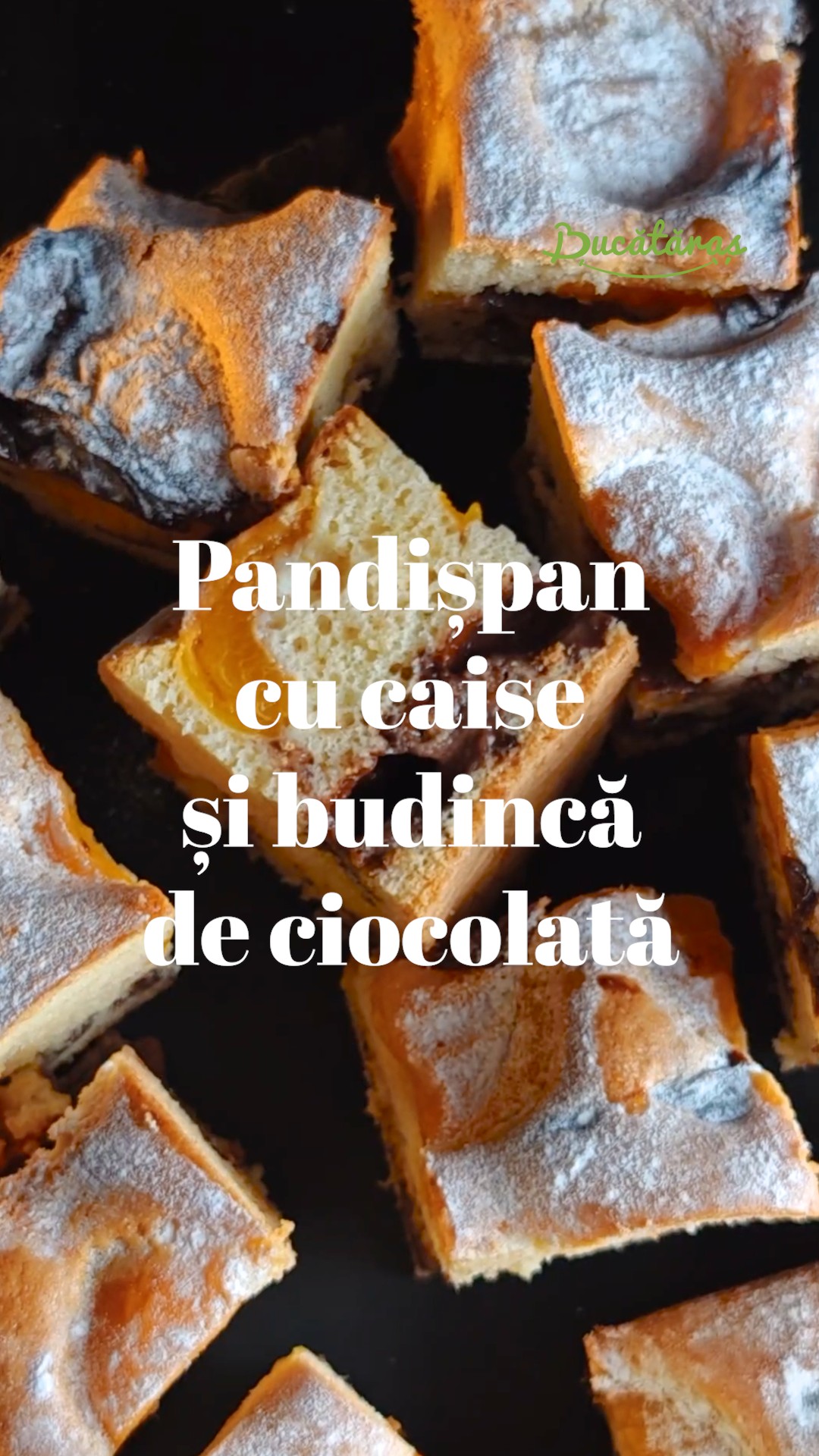 Prăjitură cu budincă de ciocolată și caise - Delicioasă și aromată