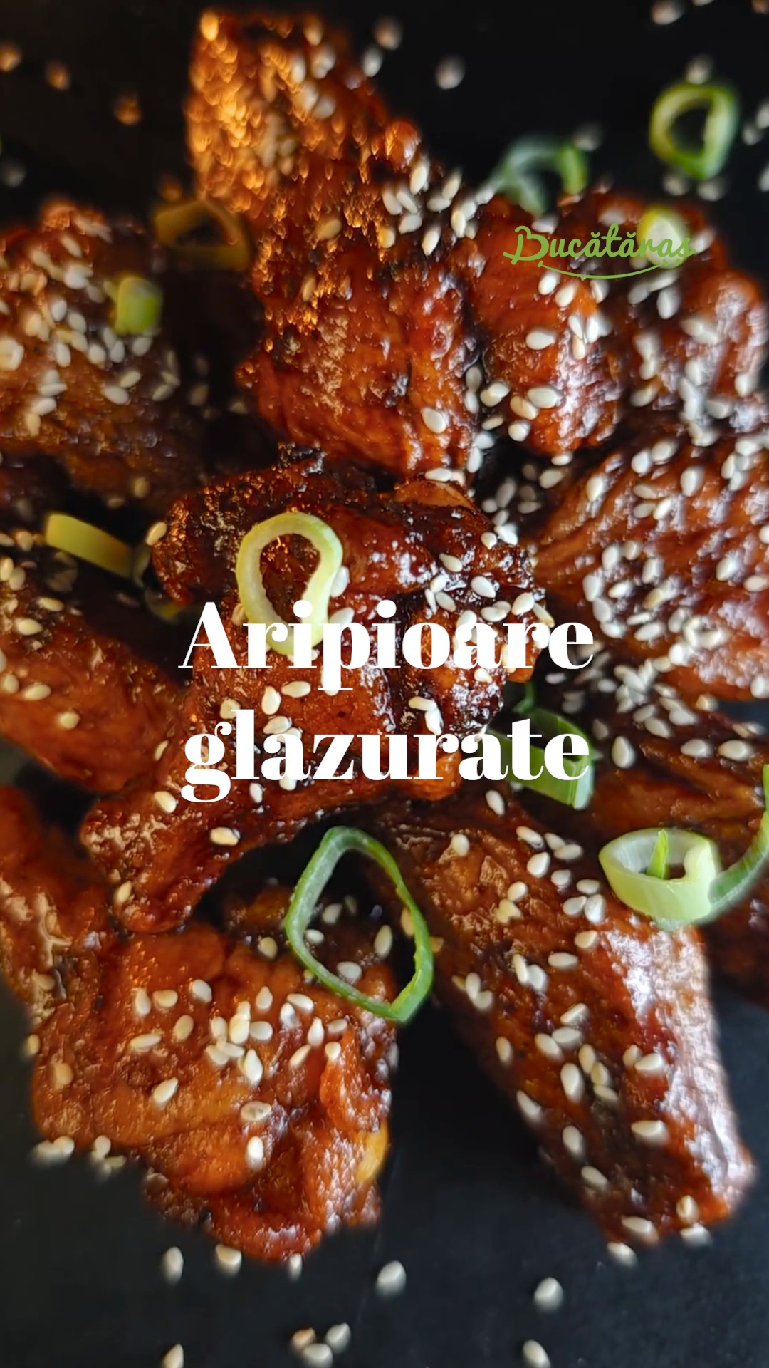 Aripioare de pui glazurate cu sos de soia - Delicioase și ușor de făcut