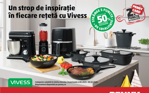 Gătitul începe cu o idee bună și cu un strop de inspirație de la PENNY