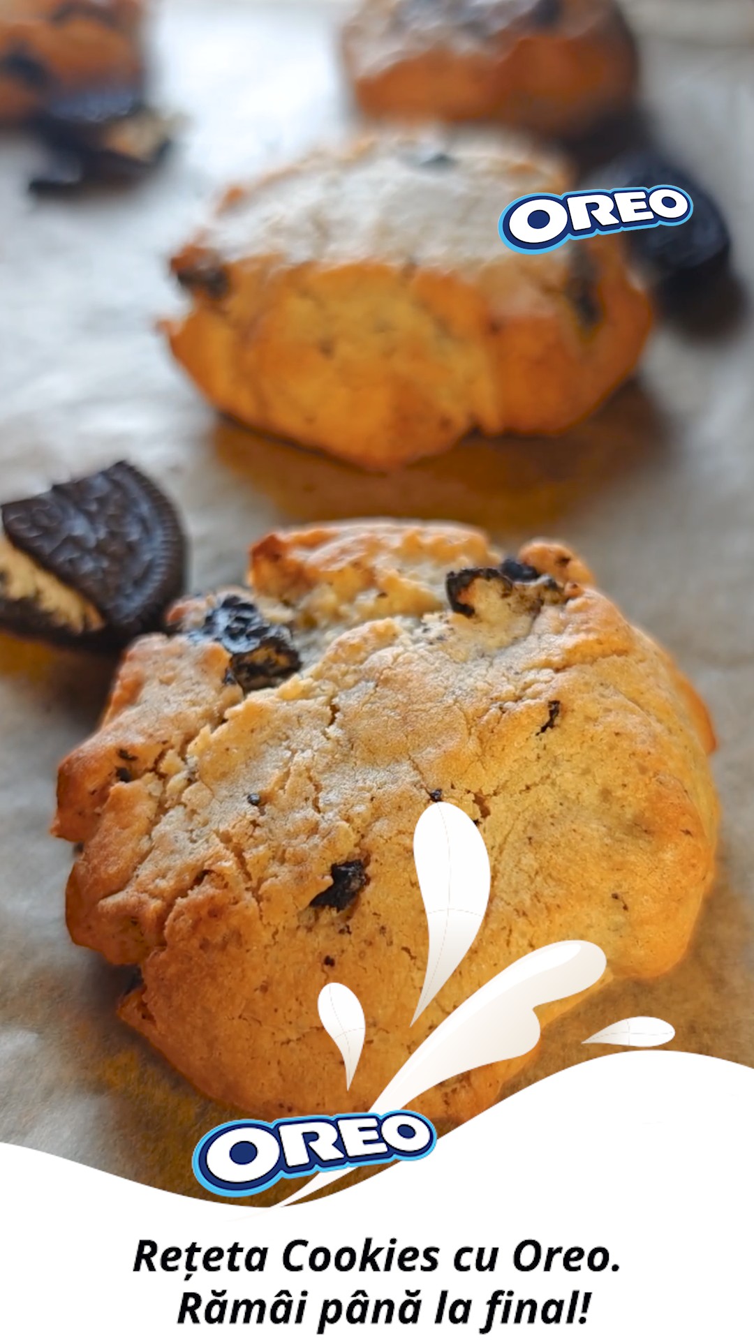 Cookies cu Oreo - Desertul delicios și fraged pe care îl vei adora