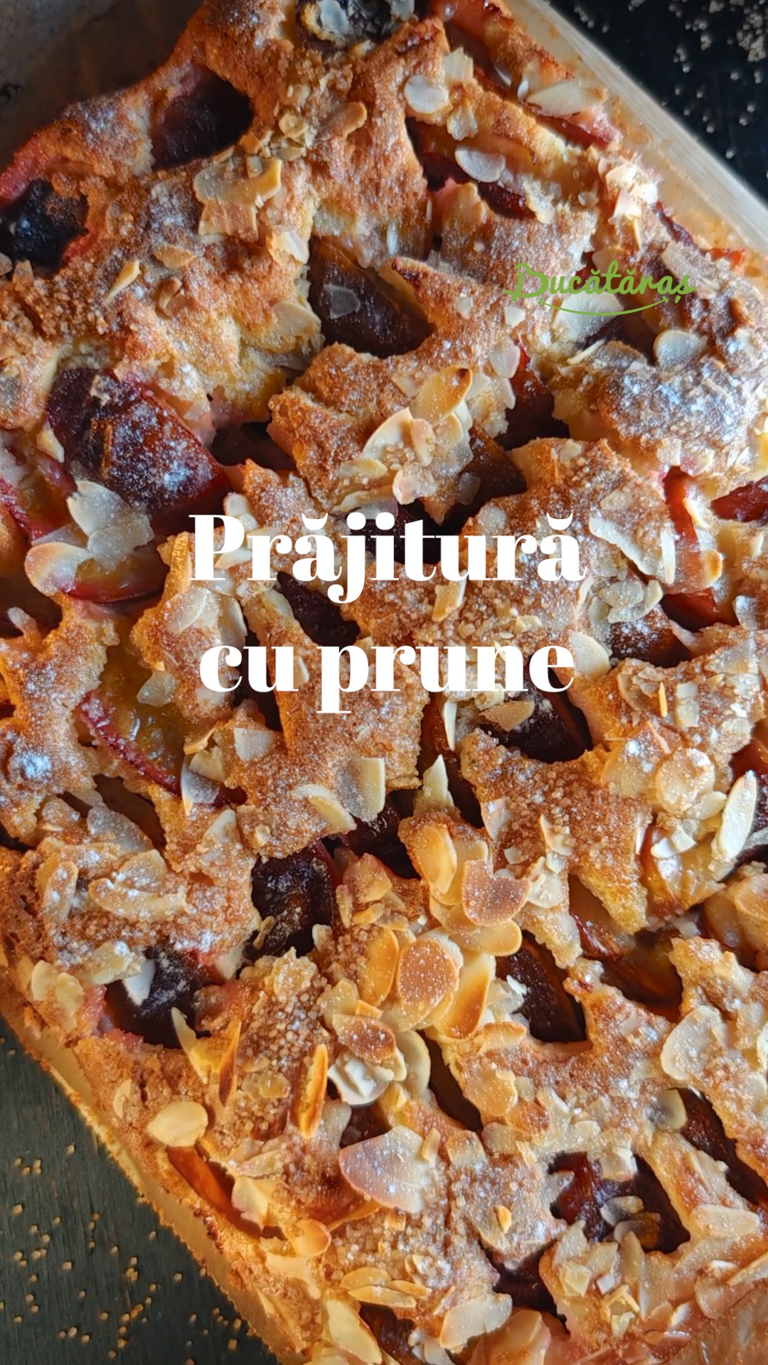 Prăjitură cu prune - Desertul delicios de toamnă