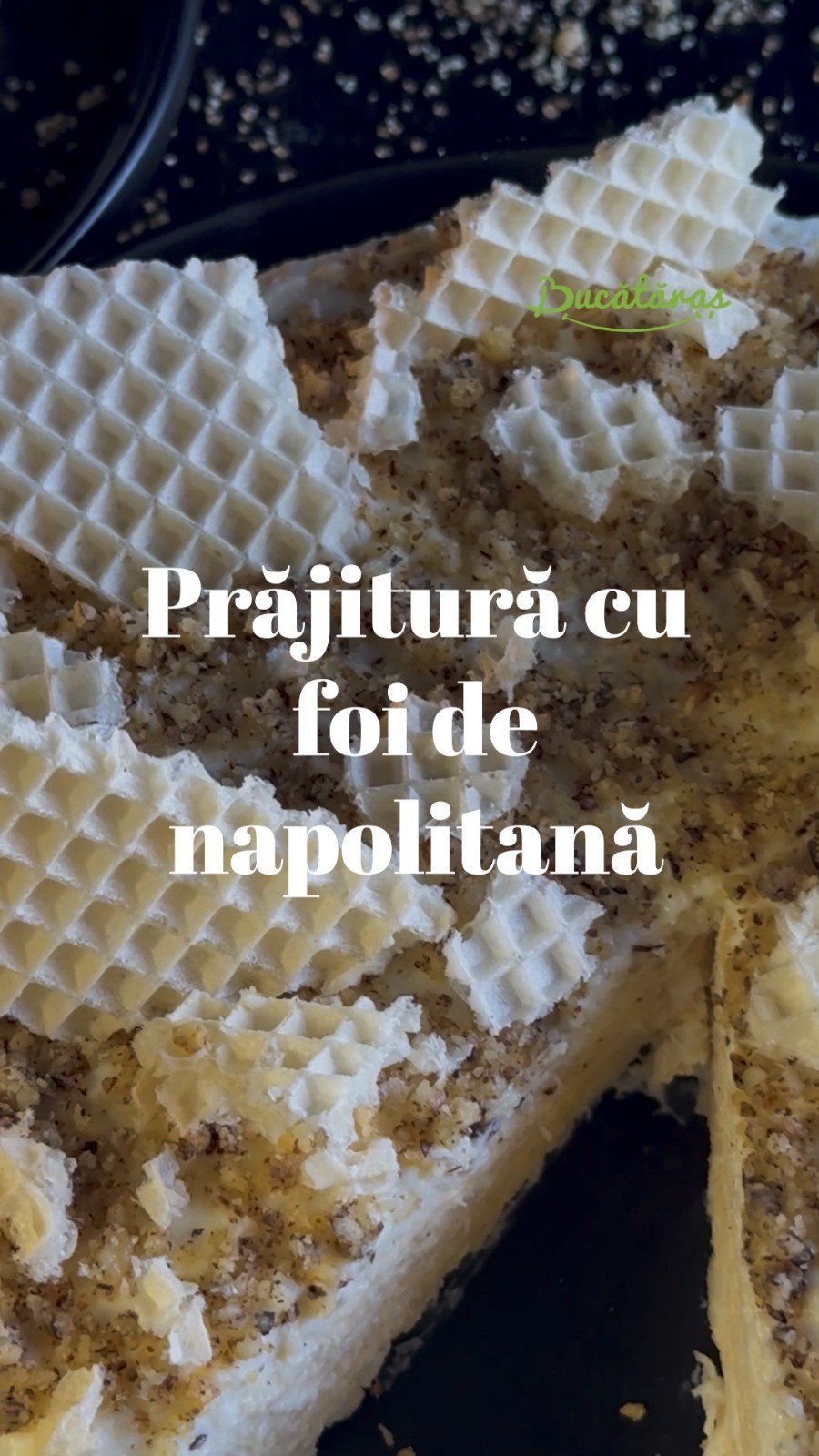Prăjitura cu foi de napolitană și cremă mascarpone - Rapidă, ușoară și delicioasă