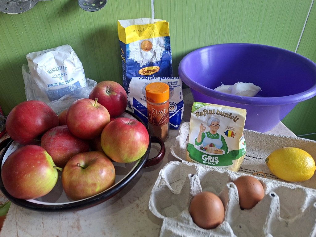 Porloș cu mere- Rețeta ardelenească