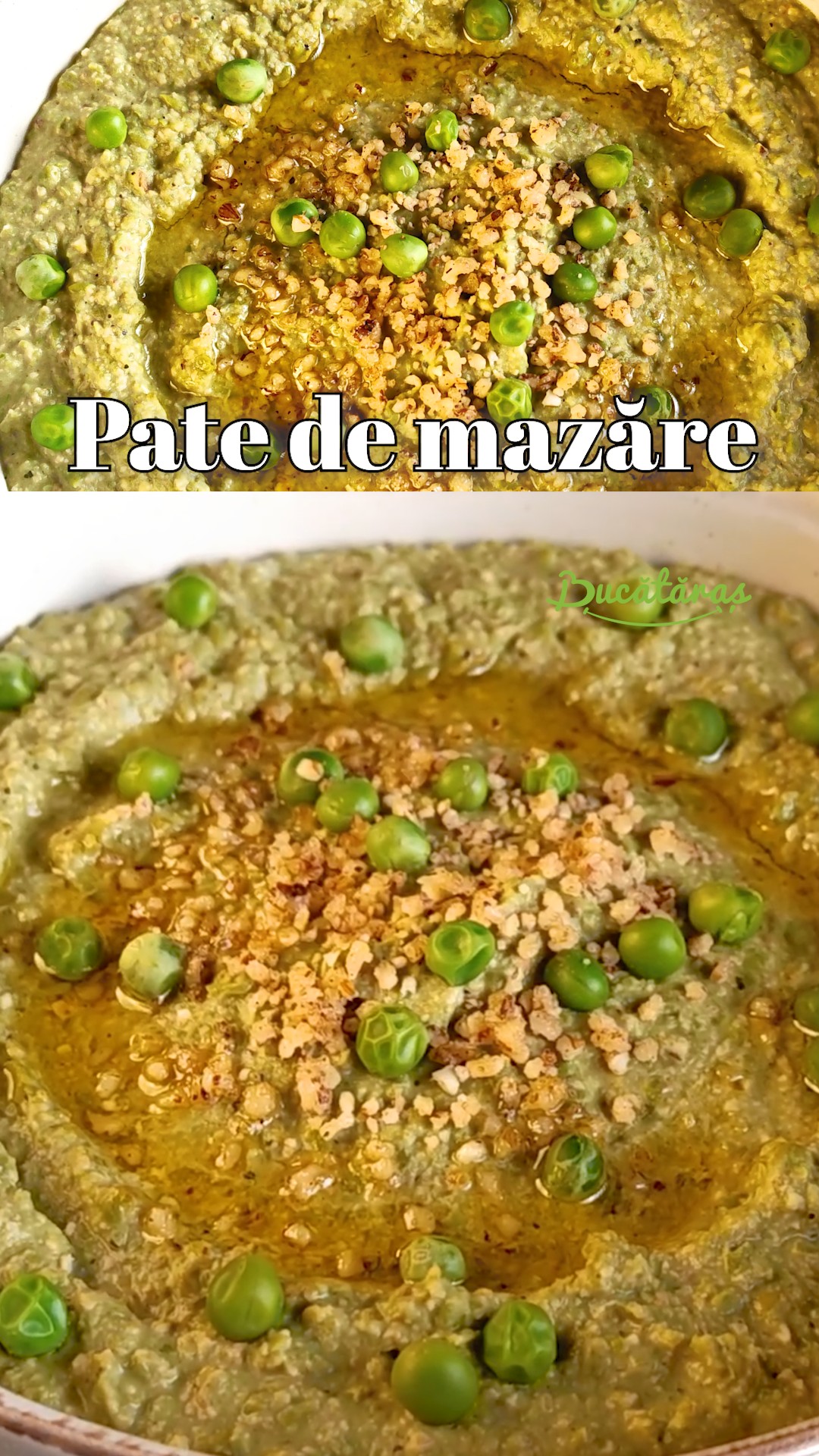 Pate de mazăre - Rețeta gustoasă de post 