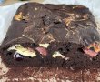 Negresa cu capsuni si afine - Reteta delicioasa cu fructe-10